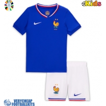 France Replica Home Minikit Euro 2024 Short Sleeve (+ pants)